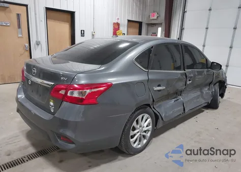 2018 Nissan Sentra Sv из США, поврежденный, VIN 3N1AB7AP3JL648670